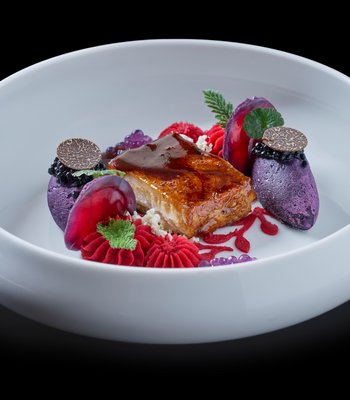 Чешское Модерн Арт меню - Изысканная кухня в Праге